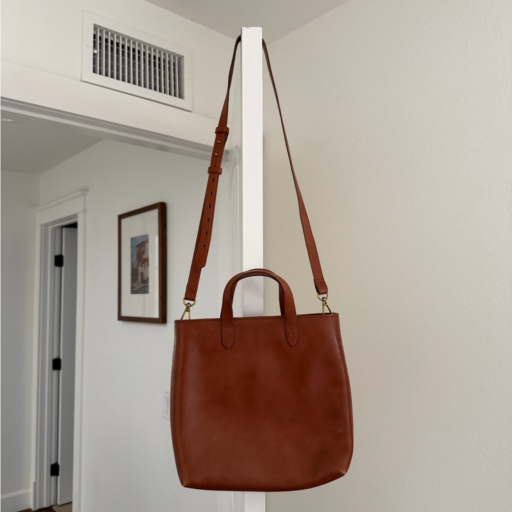 Madewell Brown Leather Crossbody Bag